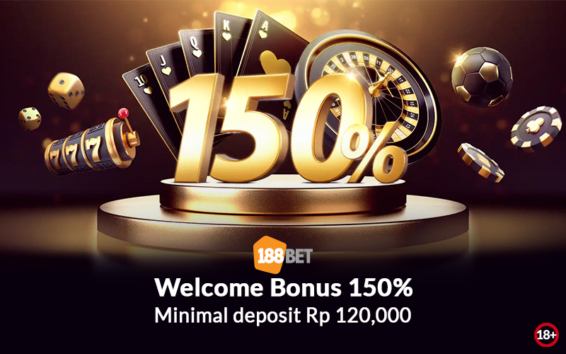 Bonus Deposit spesial 150% di 188BET